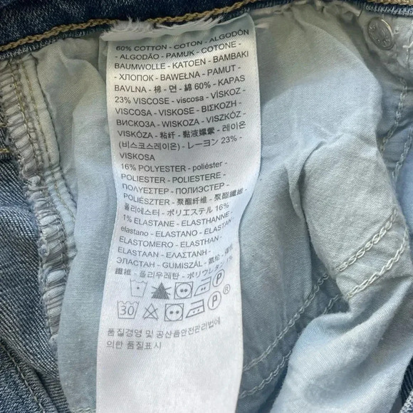 Levi's 505™ STRAIGHT LEG WOMEN'S JEANS Mid rise Size 6 W28 x L38 - Picture 12 of 13